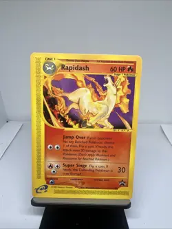 Pokemon TCG Rapidash Black Star Promo Card #51 - Image 1