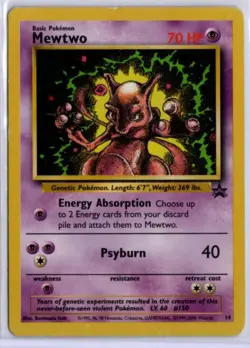 Pokemon TCG Mewtwo Black Star PROMO 14 - Image 1