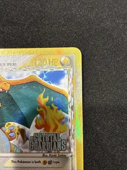 Charizard (Delta Species) 4/100 Crystal Guardians Reverse Holo Pokemon Crispy - Image 2
