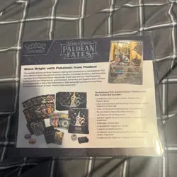 🔥Pokemon TCG Paldean Fates Pokemon Center Elite Trainer Box ETB - Brand New 📦✅ - Image 2