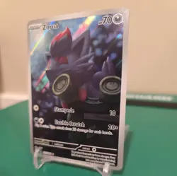 Pokemon Zorua 75/64 NM Shrouded Fable Illustration Rare - Image 3