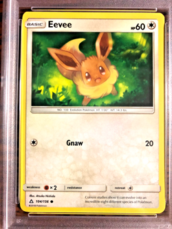 Eevee Regular Common #104 - PSA MINT 9 - 2018 SM Ultra Prism - Pokemon TCG - Image 2