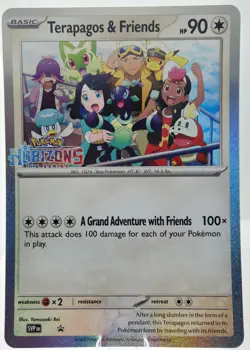 JUMBO! Terapagos And Friends Black Star Promo Rare Holo SV Pokemon TCG NM - Image 1