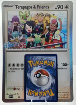 JUMBO! Terapagos And Friends Black Star Promo Rare Holo SV Pokemon TCG NM - Image 2