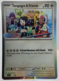 JUMBO! Terapagos And Friends Black Star Promo Rare Holo SV Pokemon TCG NM - Image 4