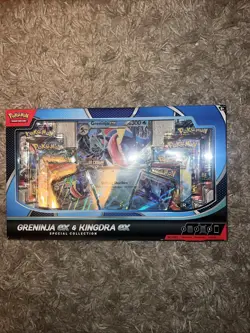 Pokemon Greninja ex & Kingdra ex Special Collection Box - Factory Sealed ✅ - Image 1