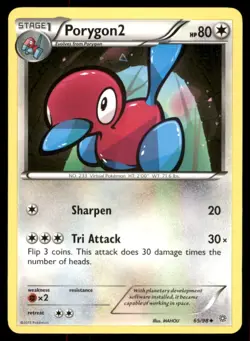 Pokemon TCG Uncommon Regular porygon2 - Image 1