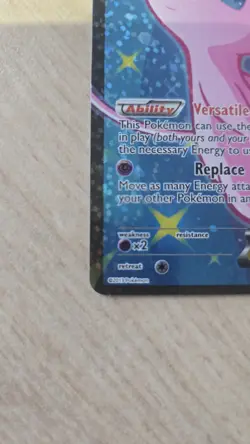 Pokemon Mew-EX TCG Legendary Treasures Full Art Ultra Rare Card RC24/RC25 NM - Image 3