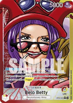 Belo Betty Leader Alt Art One Piece OP05-002 English PSA 10 Awakening of New Era - Image 1