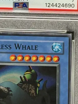 Fortress Whale TP7-EN003 Super Rare Tournament Pack 7 🔥 PSA 7 NM 🔥 - Image 4
