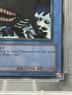 Fortress Whale TP7-EN003 Super Rare Tournament Pack 7 🔥 PSA 7 NM 🔥 - Image 5