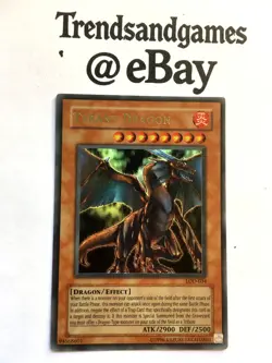 YUGIOH - TYRANT DRAGON - LOD-034 - ULTRA RARE - NEAR MINT - LEGACY OF DARKNESS - Image 2