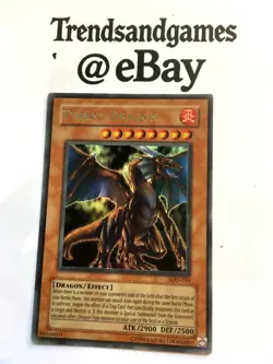 YUGIOH - TYRANT DRAGON - LOD-034 - ULTRA RARE - NEAR MINT - LEGACY OF DARKNESS - Image 3