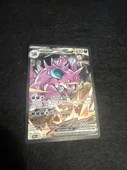 Pokemon TCG Team Rocket’s Nidoking EX 233/182 Destined Rivals SIR NM/M - Image 1