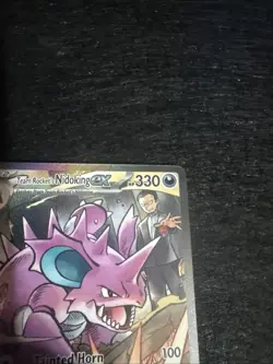 Pokemon TCG Team Rocket’s Nidoking EX 233/182 Destined Rivals SIR NM/M - Image 4