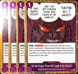 One Piece TCG - 4er Playset - OP10-078 I Do Not Forgive Those Who Lau... R/NM/EN - Image 1