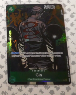 One Piece Card Game English Carte Holo Gin OP03-024 ALT Mint - Image 1
