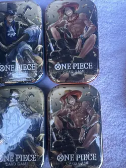 One Piece Tin Pack Set Vol 2 Set of 6 | TS-02 OP-13 | Factory Sealed | Bandai - Image 3