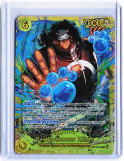 Bartholomew Kuma SEC Legacy of the Master OP12-119 NM - Image 1