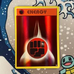 Fighting Energy 96/108 Reverse Holo XY Evolutions Set Pokemon Card 2016 NM/LP - Image 1