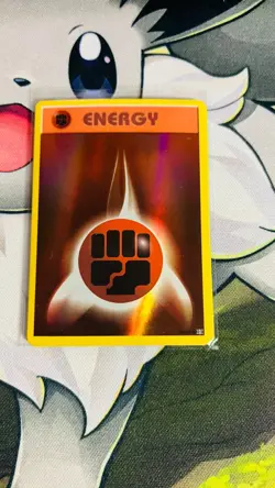 Pokemon Card Fighting Energy Reverse Holo 96/108 XY Evolutions NM - Image 1