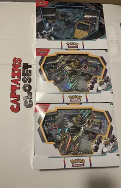 Pokemon TCG Black Kyurem EX Box & Melmetal EX Box Combo Factory Sealed Lot Of 3 - Image 1