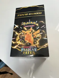 *POKEMON* - S&V Paldean Fates Booster Bundle Display Case. New & Sealed ✅ - Image 1