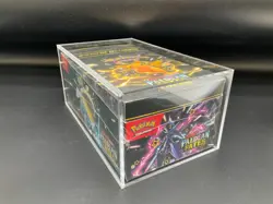 Pokemon TCG S&V Paldean Fates Booster Bundle Display SEALED w/Acrylic Case - Image 1