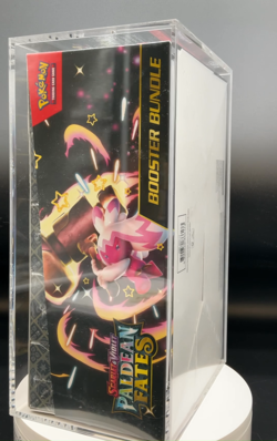 Pokemon TCG S&V Paldean Fates Booster Bundle Display SEALED w/Acrylic Case - Image 2