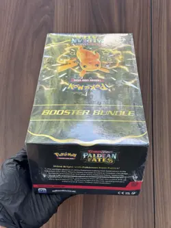 Pokemon Paldean Fates Sealed Booster Bundle Display Case (10 x Bundles) - Image 3