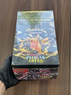 Pokemon Paldean Fates Sealed Booster Bundle Display Case (10 x Bundles) - Image 5