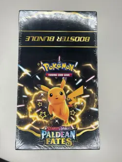 Pokemon Paldean Fates Sealed Booster Bundle Display Case (10 x Bundles) - Image 2