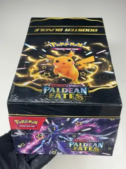 Pokemon Paldean Fates Sealed Booster Bundle Display Case (10 x Bundles) - Image 4