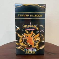 Pokemon Paldean Fates Sealed Booster Bundle Display Case (10 x Bundles) - Image 1