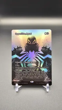 MTG - MAR - Opposition Agent (Borderless) #19 - Near Mint Foil - Image 1