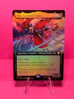 Mai, Scornful Striker (Extended Art) Avatar: The Last Airbender Foil - Image 1