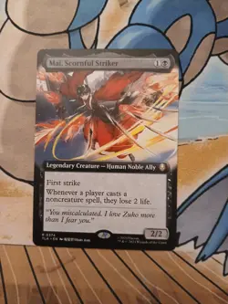 Mai, Scornful Striker Extended Art Non Foil Rare MTG Avatar The Last Airbender - Image 1