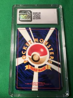 CGC 10 Gem Mint Kabuto #140 Pokemon VTG 2000 JPN TCG Neo 2 Crossing the Ruins - Image 2