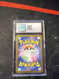 POKEMON CARD: Omanyte Japanese Holo 151 180/165 CGC Graded 9 Mint 2023 - Image 2
