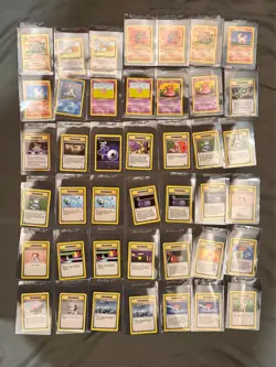 282 Vintage Pokemon Cards Lot 1997-2001 Holo Base Jungle Fossil Rocket Neo NM/MT - Image 1