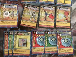1999 Bandai Digimon Cards Lot 1st Edition 20 Card Lot - Image 5