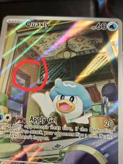 Quaxly 206/193 Paldea Evolved Illustration Rare Pokemon Card TCG - Image 2