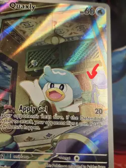 Quaxly 206/193 Paldea Evolved Illustration Rare Pokemon Card TCG - Image 3