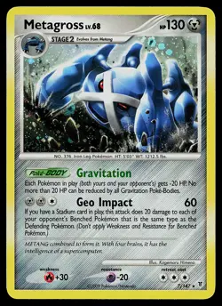 Pokemon Card - Metagross Supreme Victors 7/147 Holo Rare - Image 1