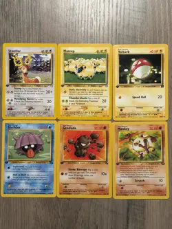 Pokemon TCG Vintage WOTC 1st Edition Lot - 6 Cards - Image 1