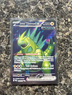 Pokemon Iron Thorns EX TCG Holo Ultra Rare Card 196/167 Twilight Masquerade - Image 1