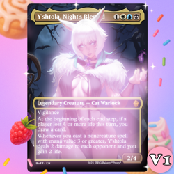 Y'shtola, Night's Blessed | MTG x Final Fantasy Premium Art Card - Image 1
