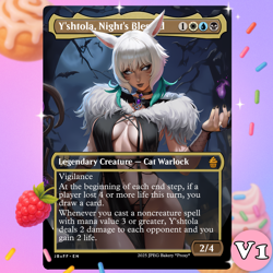 Y'shtola, Night's Blessed | MTG x Final Fantasy Premium Art Card - Image 2
