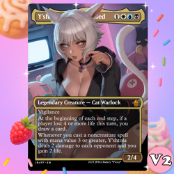 Y'shtola, Night's Blessed | MTG x Final Fantasy Premium Art Card - Image 3