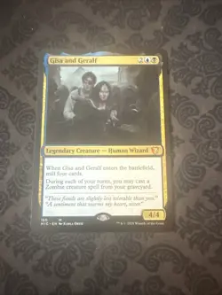 #150 Gisa and Geralf MTG Commander: Innistrad: Midnight Hunt Mythic - Image 1